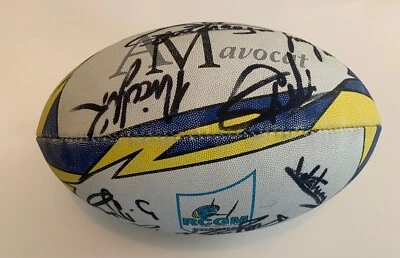 Ballon rugby La Grande Motte RCGM et autographes des joueurs du MHR Montpellier - Photo 1/4