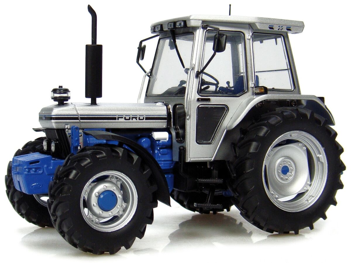 『1年保証』 FORD 7810 DIECAST 1/32 ED JUBILEE BLUE & SILVER TRACTOR 建設車両、作業車