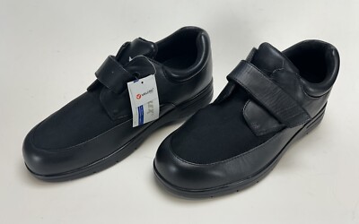 Drew Journey II Men s Orthopedic Black Casual Shoes Size 11 6E Wide