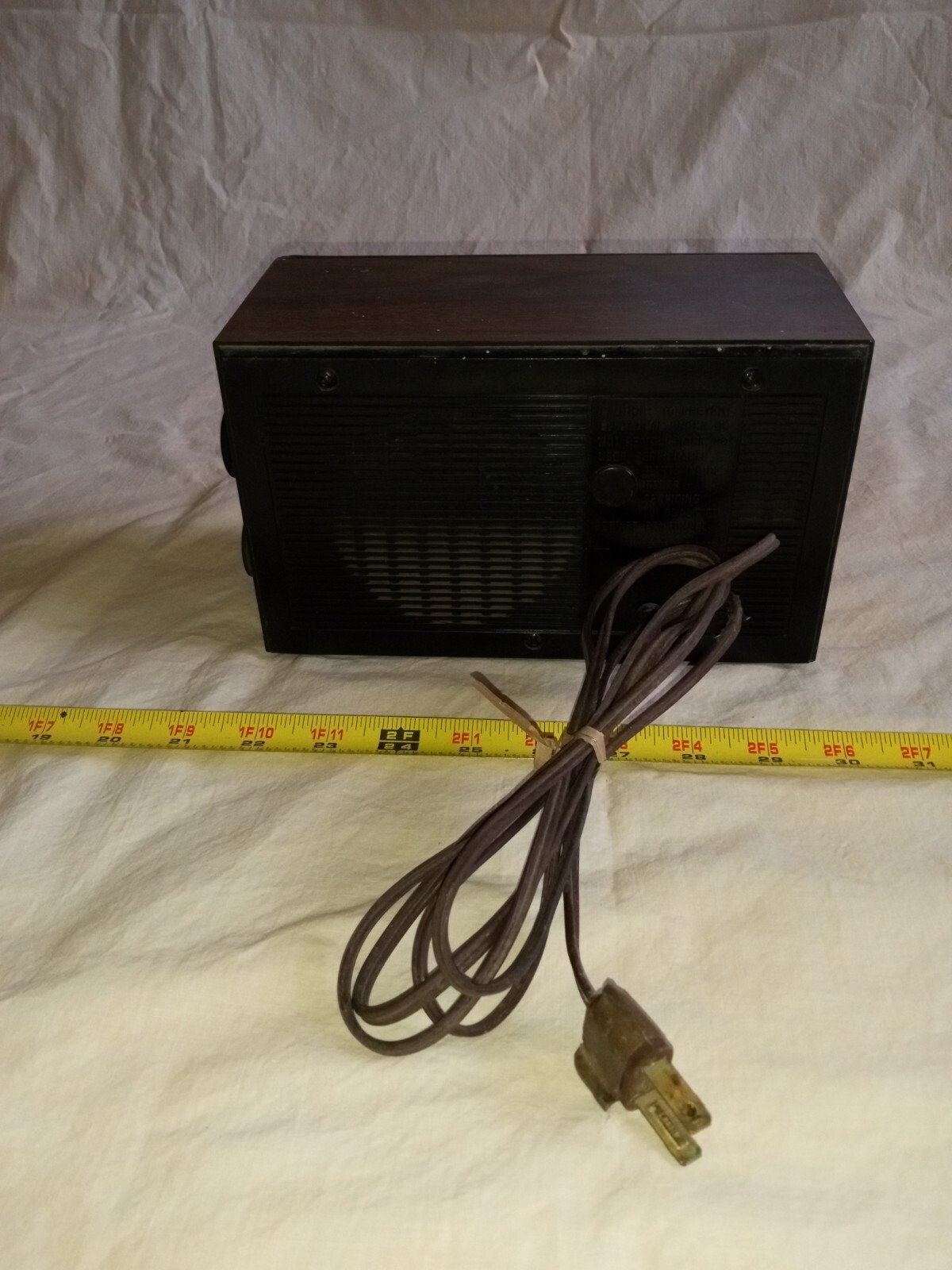 Vintage 1970's General Electric Model C4315A Flip Number Alarm Clock