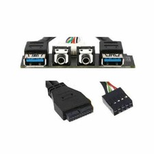 Silverstone G11303750 USB3.0 Upgrade 2xUSB3.0, 2xAudio - 24inch USB3.0 Cable