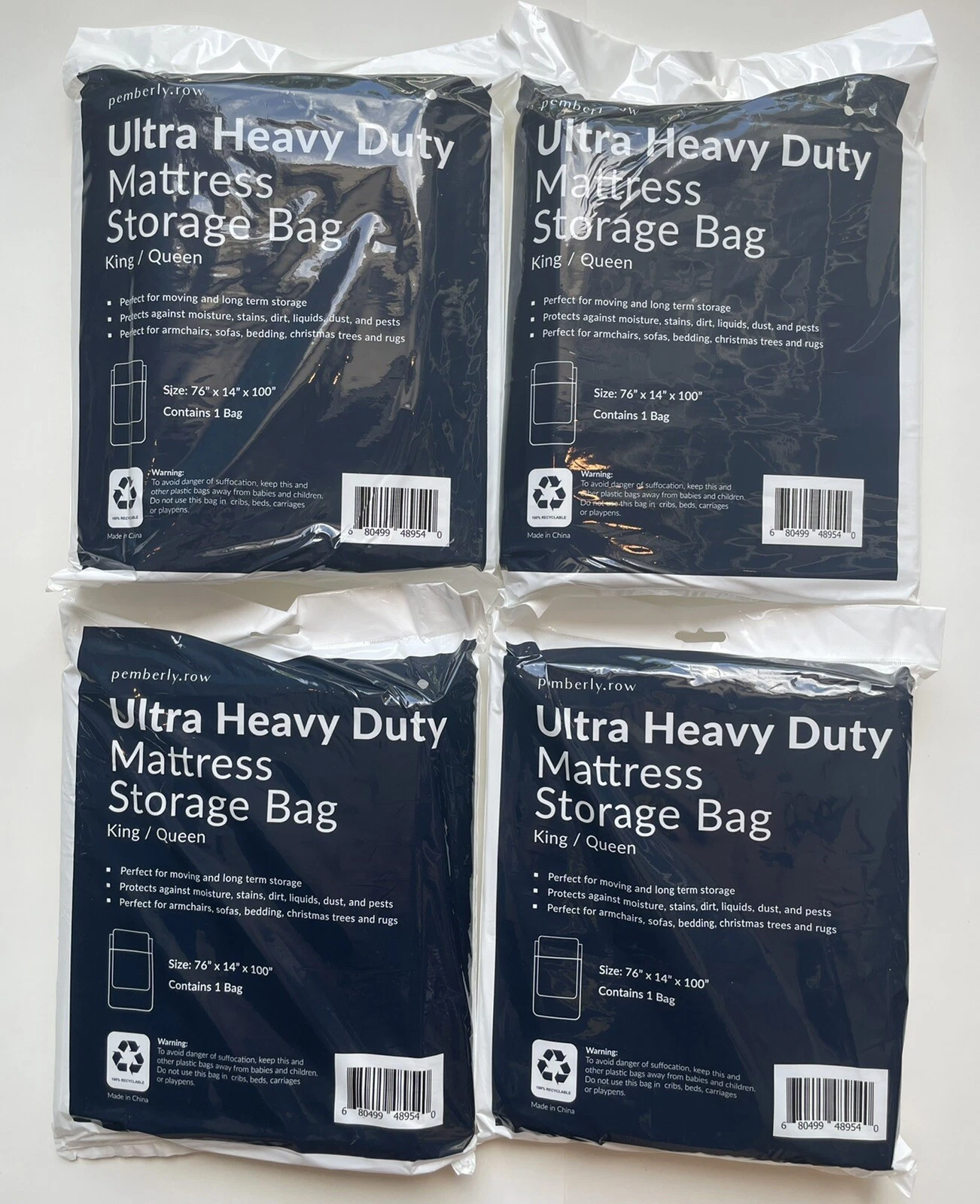 4 Mattress Storage Bag New! KING/QUEEN - Extra Durable/Strong! Ships Within 24hr