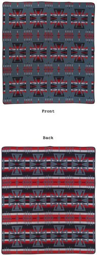 Southwest/Mexican Design Extra Fine Weave Luxury Bedspreads Queen Size - Picture 12 of 12