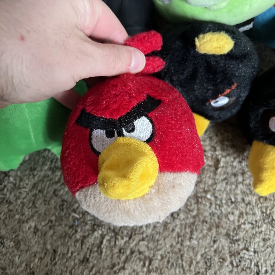 LOTE de peluches Angry Birds Foto 2 de 4
