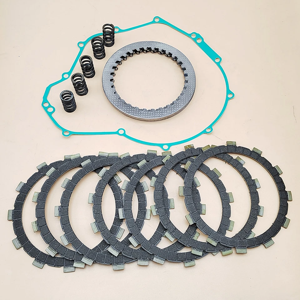 Kit de placas de fricción de embrague y junta para Kawasaki Versys 650 KLE 650 2007-2020 Foto 3 de 4