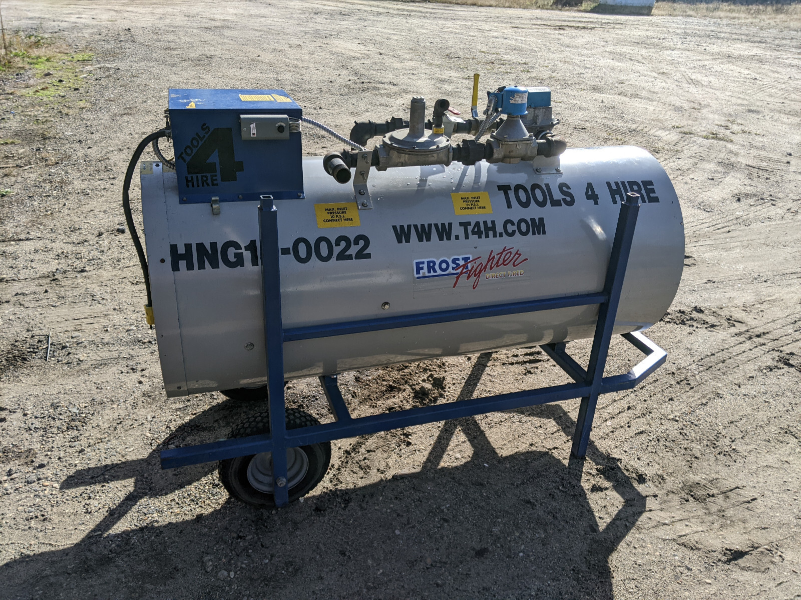 ICE Frost Fighter DF1500 Direct Fired 1 500 000 BTU Portable Lp/ng Heater  for sale online | eBay