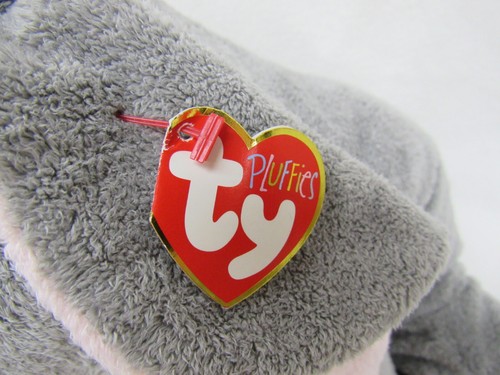 Ty 2004 WINKS Elephant Large Stuffed Plush 18" Pluffies - Picture 2 of 11