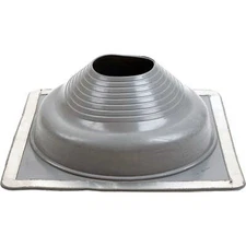 Dektite #7 GRAY Square Base EPDM Flexible Pipe Flashing (DFE107G)