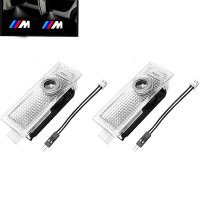 2pcs Door Light M Logo Projector Shadow for BMW X1 X2 X3 X4 X5 X6 1 2 3 4 5