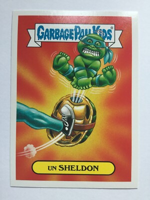 Garbage Pail Kids Prime Slime Trashy Comic Book TV Sticker 8b Un Sheldon Turtles