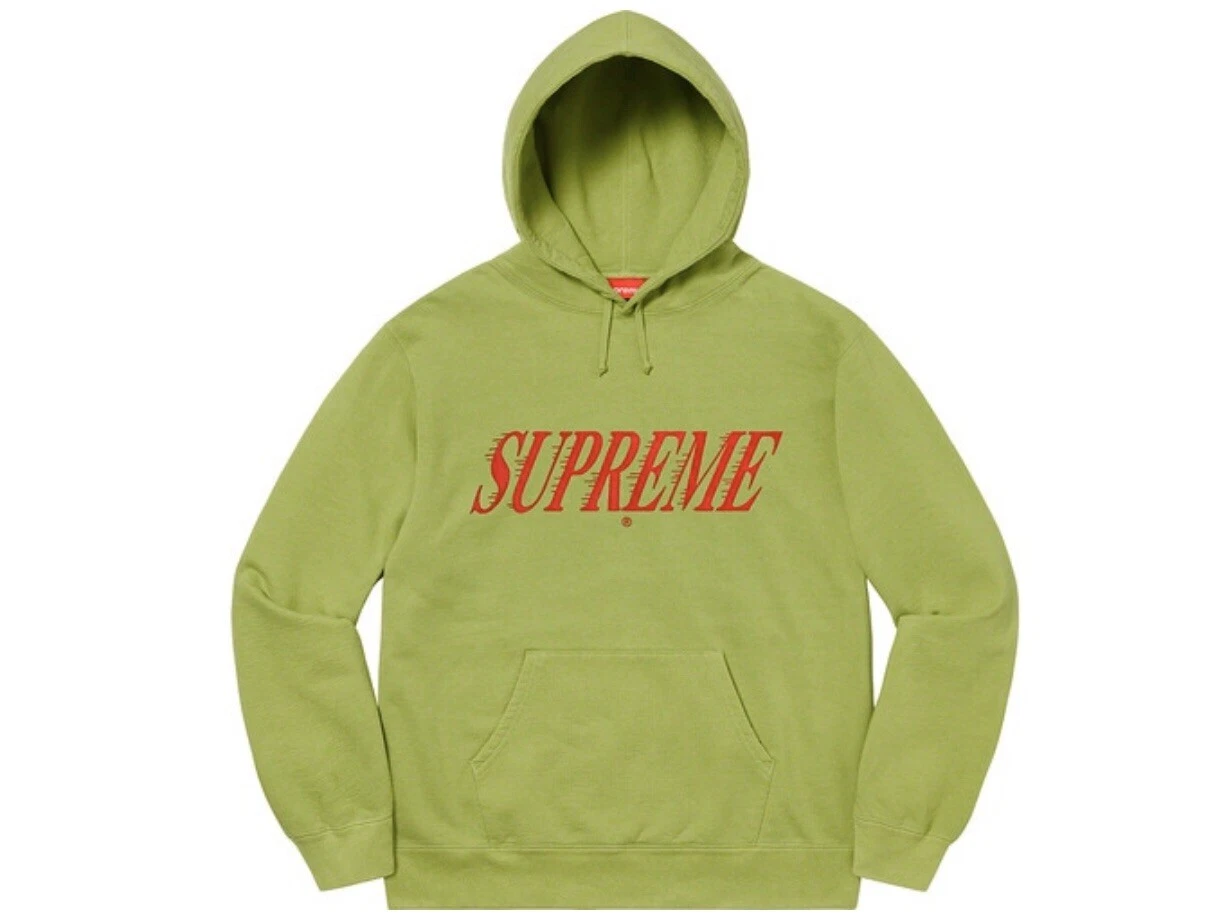 Sweat à capuche Supreme Crossover Lime M