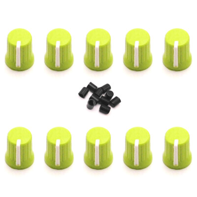 10PCS Rotary Control Traktor Knob For Rane Mixer 61 62 64 68 TTM 56 57 (Green2)