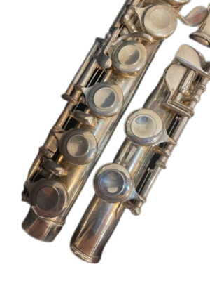 PEARL PF 501 Flute Silver Plated Pinless Mechanism Very good | eBay