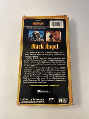 Black Angel [VHS] – Action-Thriller Mit Flugkampf Und Atombomben-Abenteuer