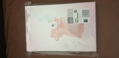2 Stck. Baby Wandbilder Bär und Schaf neu