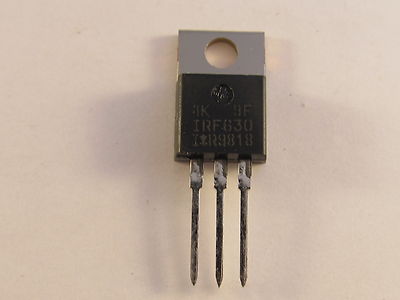 5 Stück - IRF630 N-Kanal Power MOSFET 200V 9A TO220 International Rectifier 5pcs