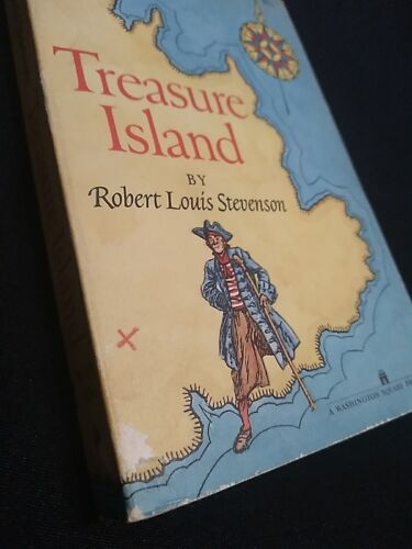 Treasure Island By Robert Louis Stevenson 1962 - 3rd Printing Paperback W249 - Picture 3 of 12