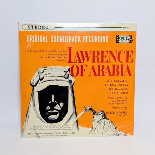Lawrence of Arabia - Original Soundtrack LP - Colpix Records 1962 NOS Sealed
