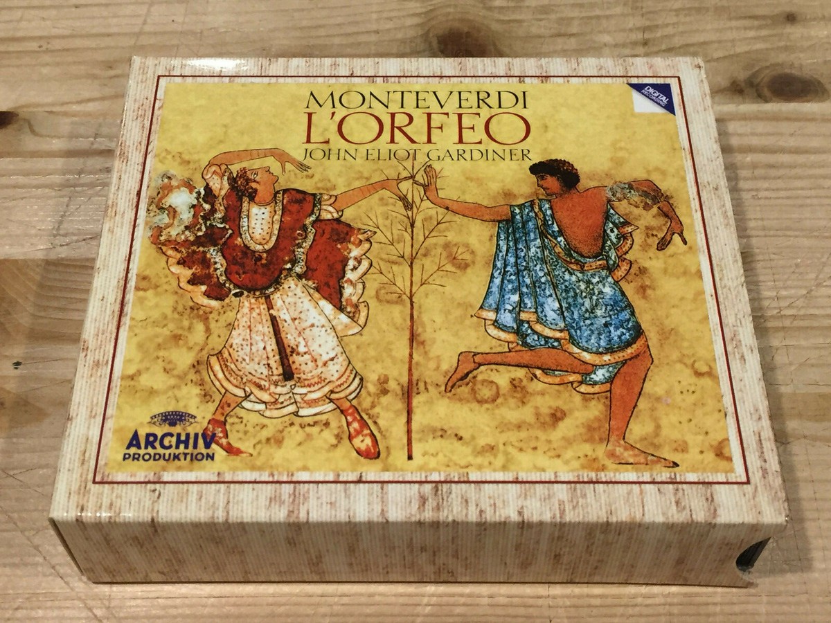 (未使用･未開封品)　L'Orfeo (2pc)：Monteverdi [DVD] [Import] sdt40b8 Monteverdi L´Orfeo VON OTTER GARDINER ORIG ARCHIV 2 CD BOX