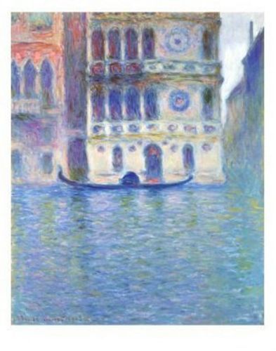 Palazzo Dario 1908 Claude Monet Art Poster 11x14 - Picture 1 of 1