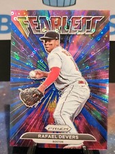 2022 Panini Prizm Rafael Devers Fearless Blue Donut Circles /199 Red Sox #FL-12