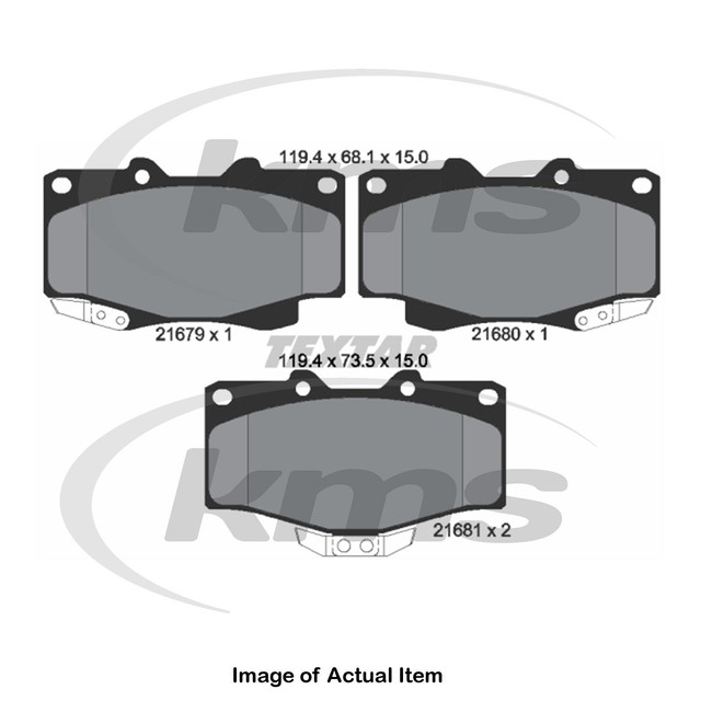 Brake Pads Set fits TOYOTA LANDCRUISER Front 04465YZZAF 0446560030 0446535140