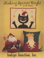 Indygo Junction Wool Applique Making Spirits Bright Primitives Penny Rug Pattern