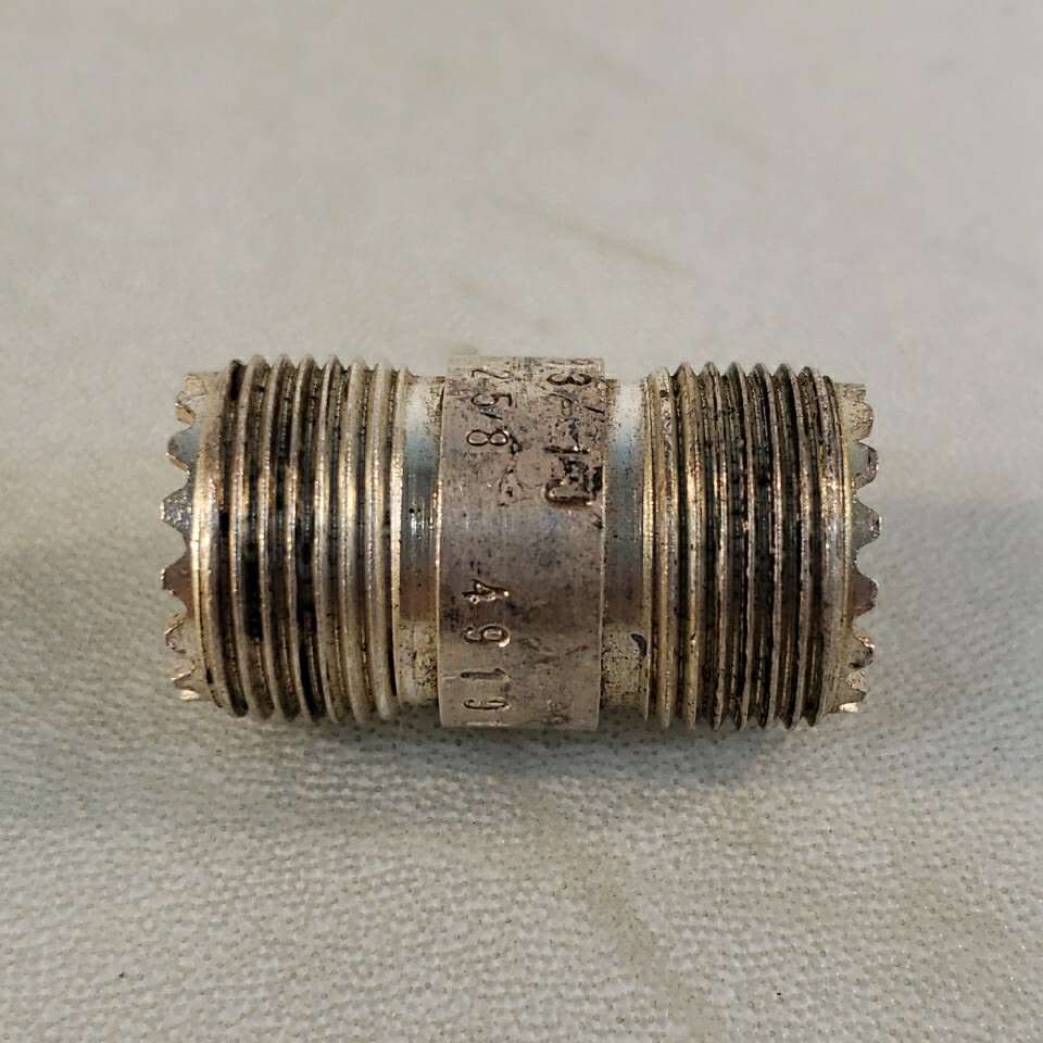 Amphenol 83-1J RF Coaxial Barrel Adapter UHF Jack - UHF Jack RF