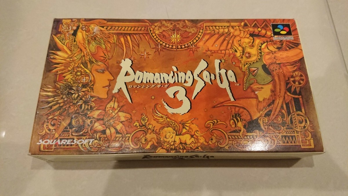 Nintendo Super Famicom Romancing Saga 3 Japan SFC SNES FROM JAPAN 