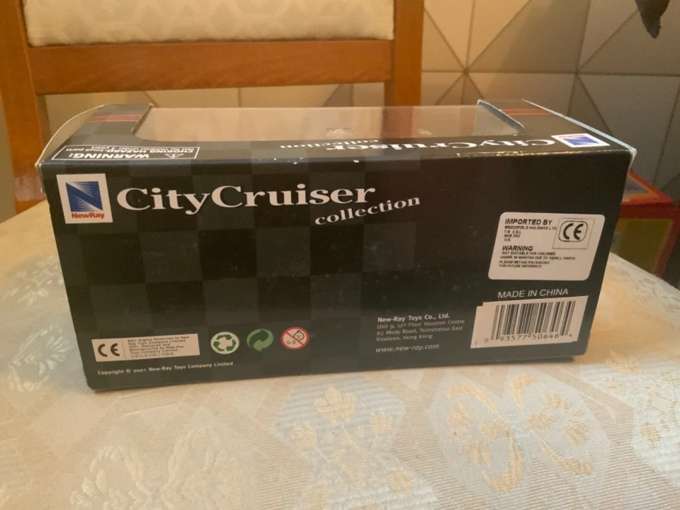 NEWRAY CITY CRUISER BLACK MINI COOPER 1/32 DIECAST VEHICLE NEW BOXED - Image 2 of 2
