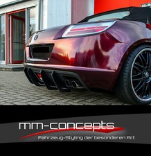 CUP Diffusor Ansatz für Opel GT Roadster Heck Einsatz Stoßstange hinten ABS INGE