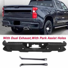 Rear Bumper Cover Wpark Wdual For Chevy Silverado Gmc Sierra 1500 2019-2023 Rear Bumper Cover Wpark Wdual For Chevy Silverado Gmc Sierra 1500 2019-2023