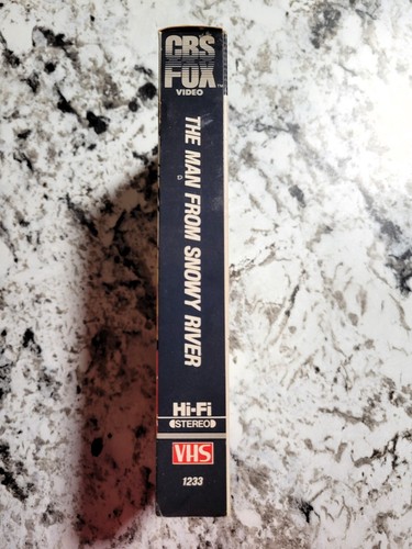 VHS 1984 The Man From Snowy River CBS Fox - Picture 3 of 8