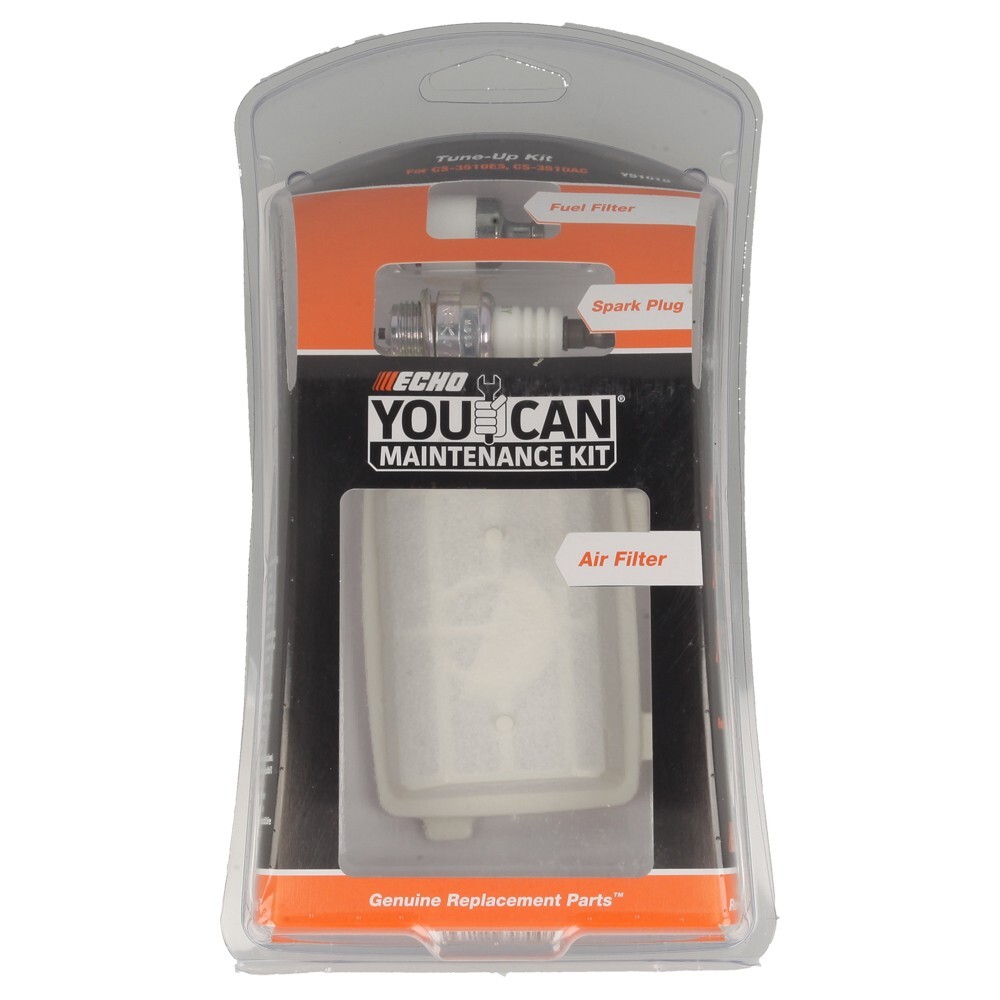 ECHO Service Kit Fits CS-3510ES Chainsaws - Air & Fuel Filter, Spark Plug Y51010