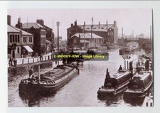 rp04003 - Barges at Runcorn Top Locks - print 6x4