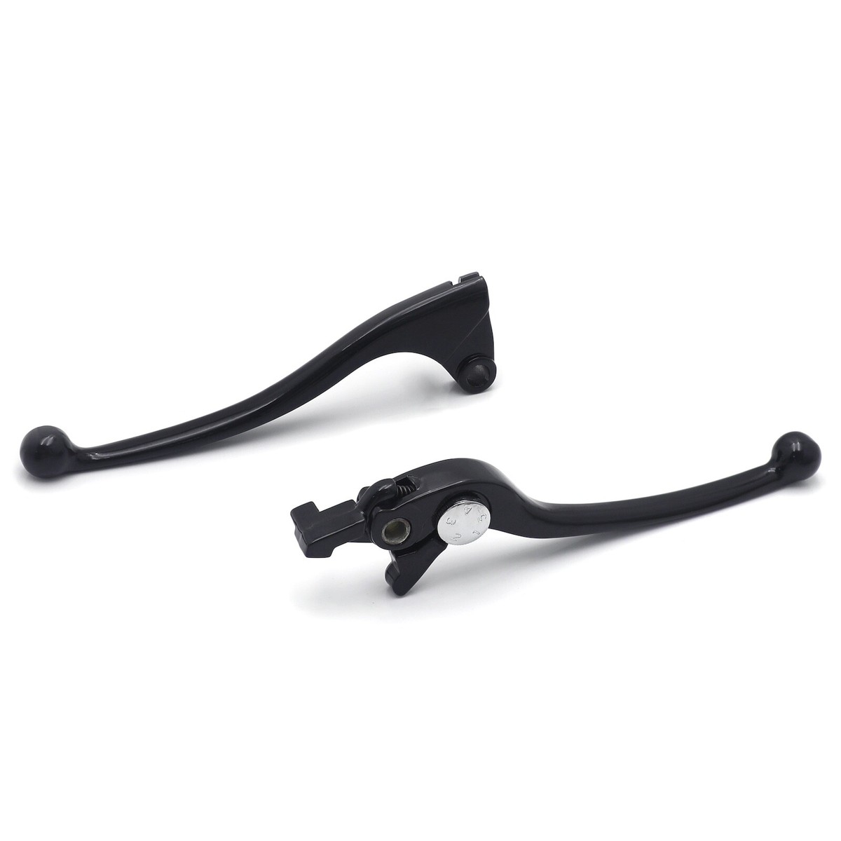 Brake + Clutch Hand Lever Black Replacement Set For 2000-2004