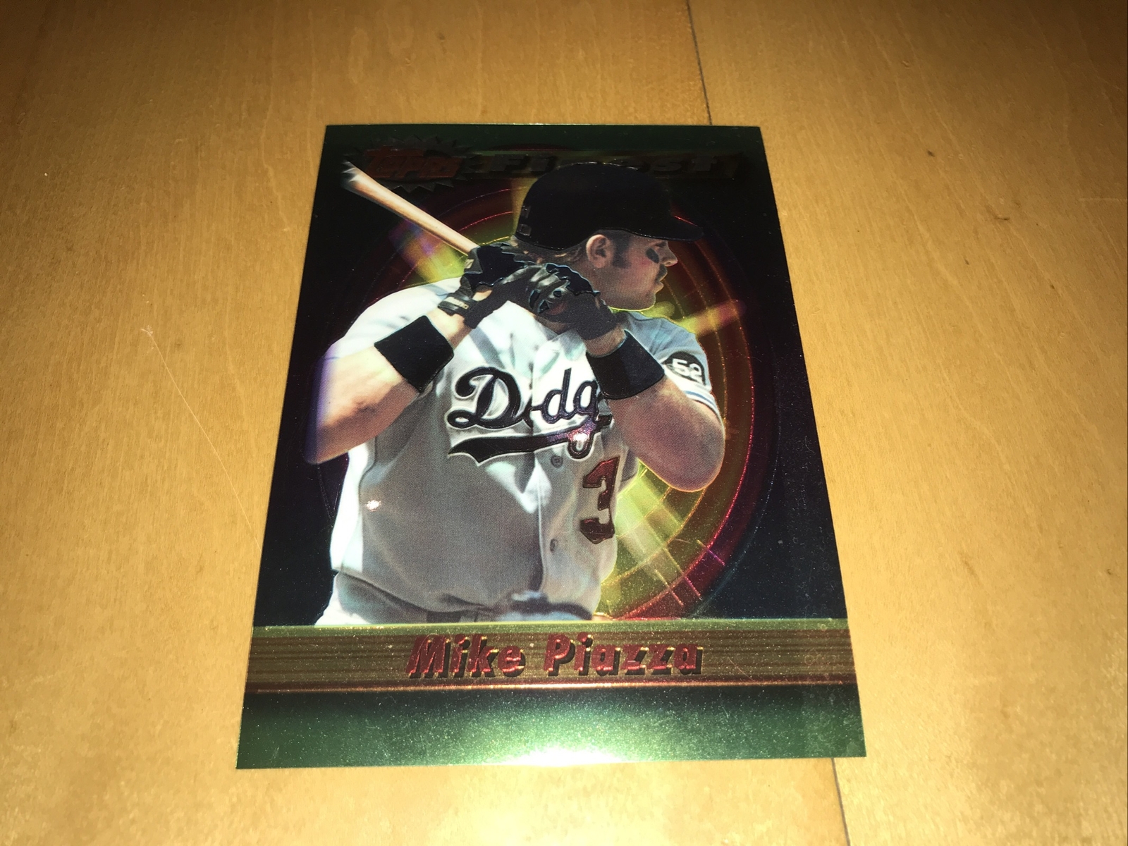 1994 Topps Finest Mike Piazza Refractor #1 Baseball
