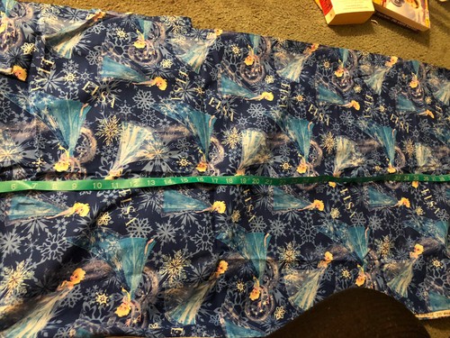 Disney Frozen Elsa fabric brand new 3 1/2 yards - Picture 2 of 6