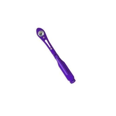 PURPLE READING BOOK LIGHT - CLIPS TO PAGES - BATTERIES ARE INCLUDED