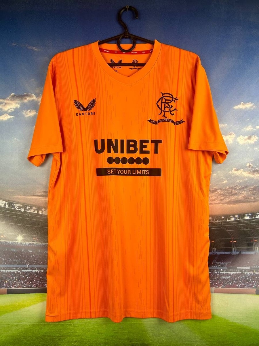Soccer Rangers Orange Kit Castore Orange New Rangers Training Kit