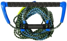 Jobe Tow Hook Handle Wakebord Kneeboard Wasserski Hantel und Leine blue