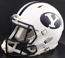 BRIGHAM YOUNG BYU COUGARS NCAA Riddell Speed Full Size AUTHENTIC Football Helmet