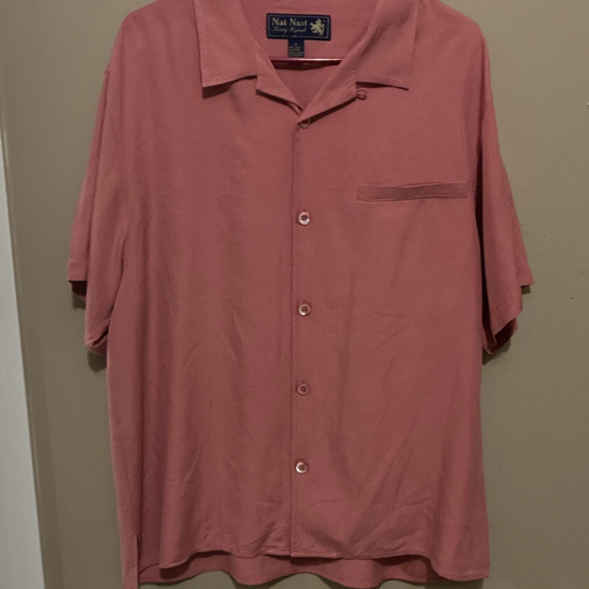 Nat Nast Silk Casual Button-Down Shirts for Men for sale | eBay