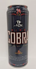 2009 KING COBRA PREMIUM MALT LIQUOR - 24 oz Beer Can #662123