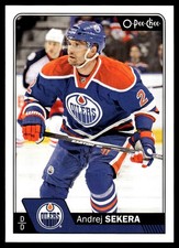 2016-17 O-Pee-Chee #224 Andrej Sekera Edmonton Oilers Hockey Card