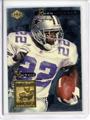 Emmitt Smith Markers 1998 Collector's Edge Supreme Season Review #3