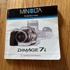 Minolta Dimage 7i Instruction Manual