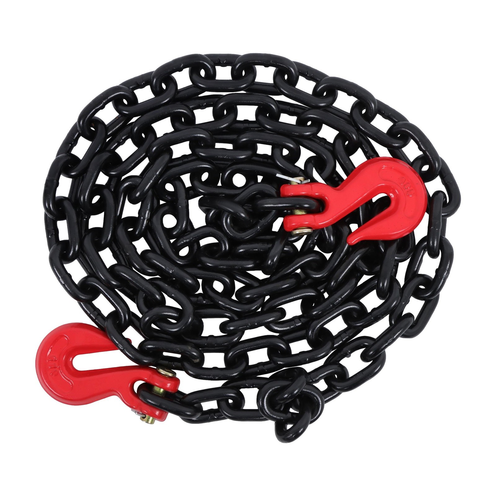 Transport Bundle Heavy Duty Chain Steel Black+Red 7100lbs G80 3/8in*10ft