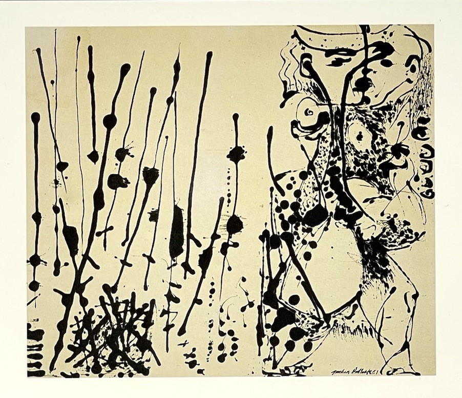 Jackson Pollock, 1912-1956 Number 7 (1951) Art Print Card | eBay
