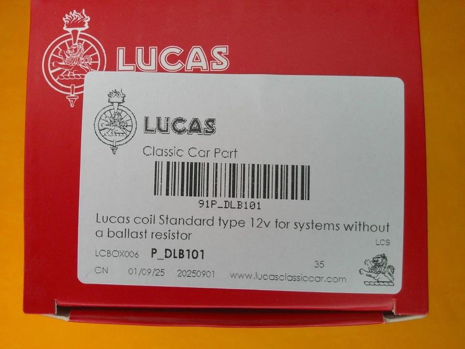 VOLVO 142 144 145 (1965-74) VOLVO 242 244 245 (1974 encendido) BOBINA DE ENCENDIDO NUEVA -8000 Foto 3 de 4
